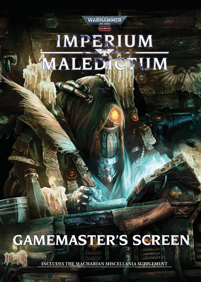 Warhammer 40,000 Roleplay: Imperium Maledictum GM Screen
