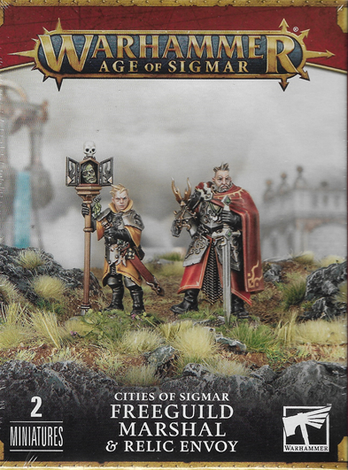 Cities of Sigmar: Freeguild Marshal and Relic Envoy