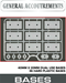 General Accoutrements: 40mm x 20mm Dual Use Bases (36)
