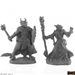 Reaper Bones Black: Dragonfolk Wizard & Cleric (2)
