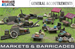 General Accoutrements: Markets & Barricades