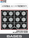 General Accoutrements: 25mm Round Deck Bases (48)