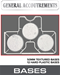 General Accoutrements: 50mm Textured Round Bases (12)