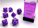Terningsæt RPG: Opaque Purple
