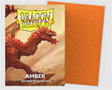 Dragon Shield Standard: Matte Amber (100 lommer)	