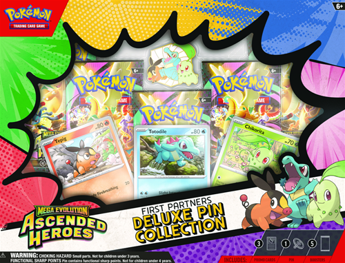 Pokemon: Ascended Heroes Deluxe Pin Collection