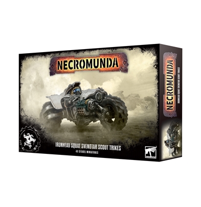 Necromunda: Squat Prospectors Svenotar Scout Trikes