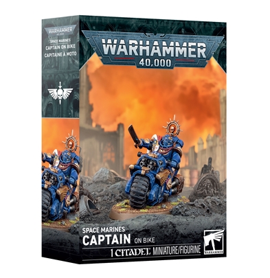 Space Marines: Captain on Bike PREORDER