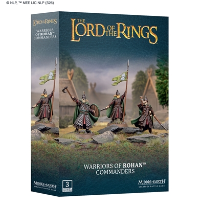 Warriors of Rohan Commanders PREORDER