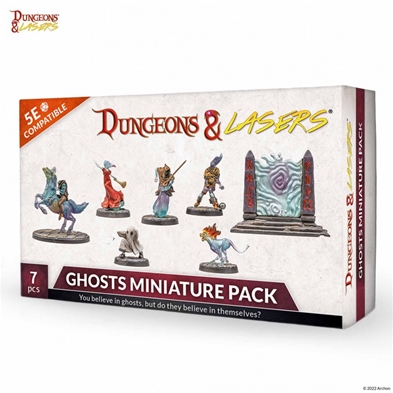 Dungeons & Lasers: Ghosts Miniature Pack