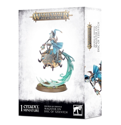 Magister on Disc of Tzeentch 