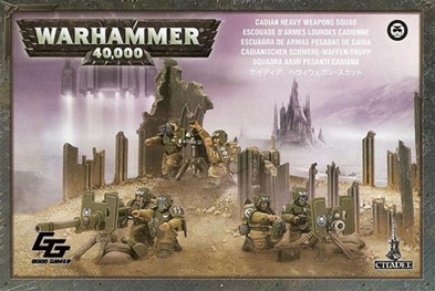 Astra Militarum: Cadian Heavy Weapons Squad (UDGÅET)