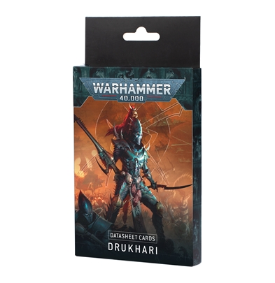 Drukhari: Datasheet Cards (10th Edition) PREORDER 