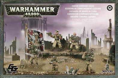 Astra Militarum: Cadian Command Squad (UDGÅET) 