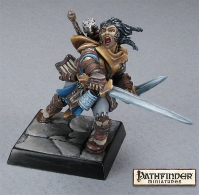 Reaper Pathfinder: Valeros, Male Human Fighter