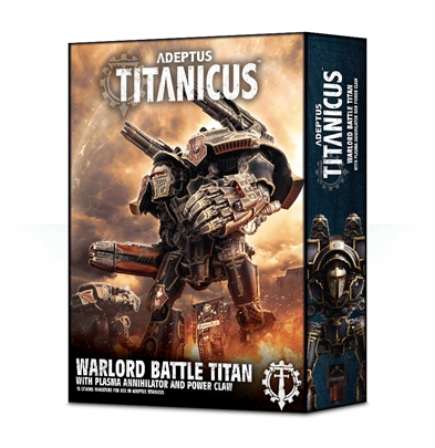 Adeptus Titanicus: Warlord Titan with Plasma/Claw