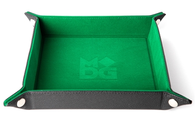 Dice Tray Velvet: Green