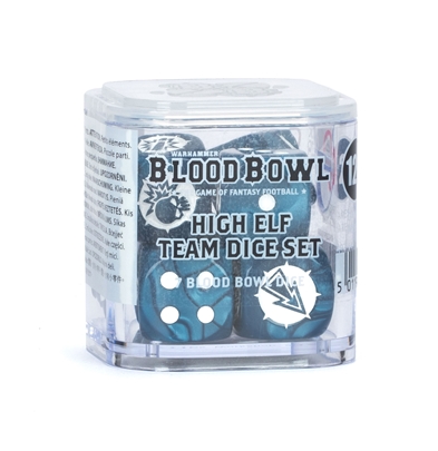 Blood Bowl: High Elf Team Dice Set PREORDER