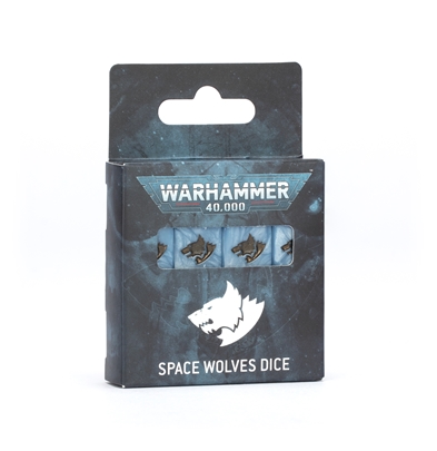 Space Wolves: Dice Set UDSOLGT