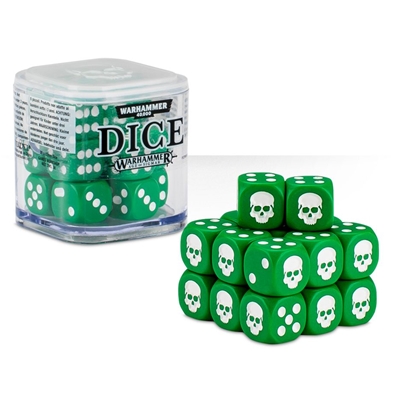 Warhammer Dice Cube - Green