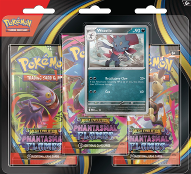 Pokemon: Phantasmal Flames Blister Weavile (3) 
