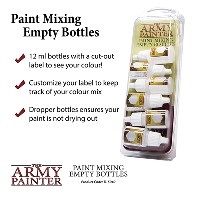 The Army Painter: Empty Mixing Bottles