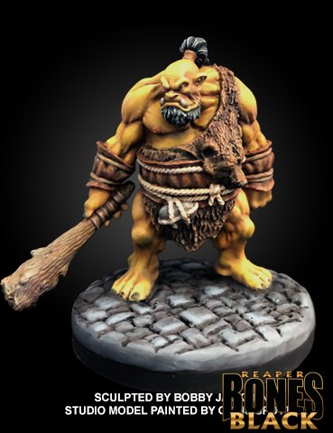 Reaper Bones Black: Garghuk, Ogre Chieftain