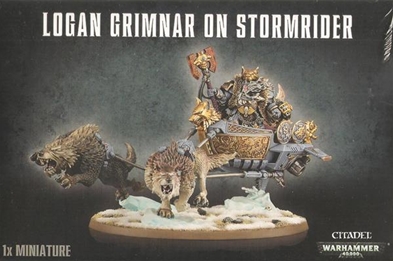 Space Wolves: Logan Grimnar on Stormrider