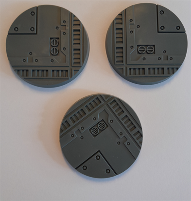 Necromunda: 50mm Round Bases (3)
