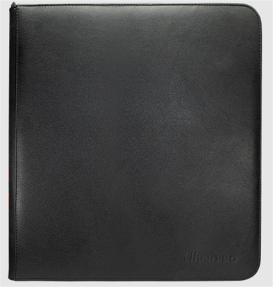 Ultra Pro: 12-Pocket Zippered PRO-Binder - Black