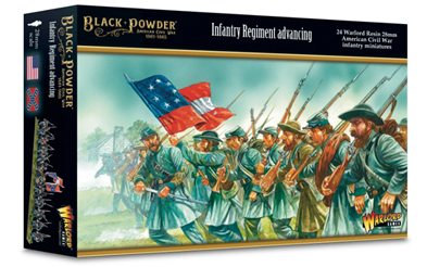 Black Powder: ACW Infantry Regiment Advancing