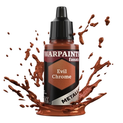 Warpaints Fanatic Metallic: Evil Chrome (18ml)