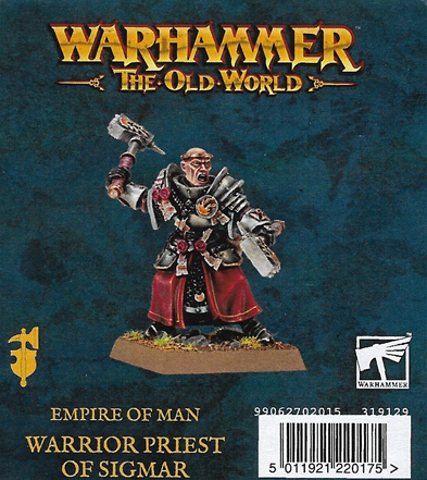 The Empire: Warrior Priest of Sigmar