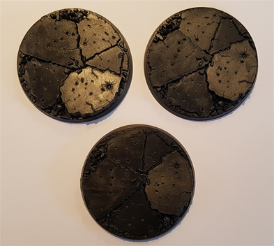 Citadel: 60mm Textured Round Bases (3)