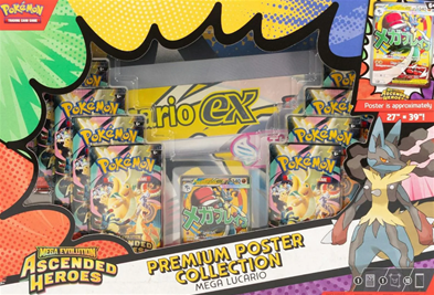 Pokemon: Mega Lucario Ex Premium Poster Collection