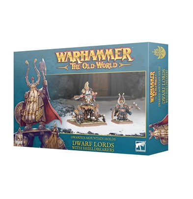 Dwarves: Dwarf Lords with Shieldbearers
