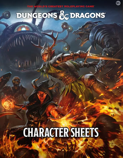 Dungeons & Dragons 2024: Character Sheets