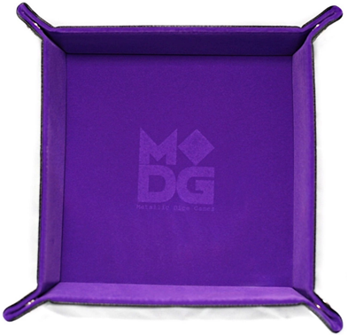Dice Tray Velvet: Purple