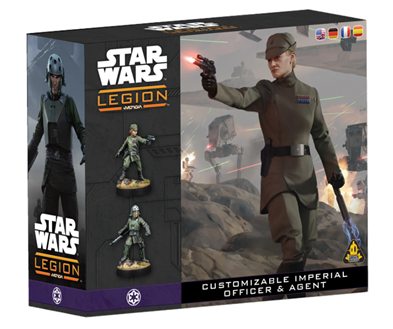 Star Wars Legion: Customizable Imperial Officer & Agent 