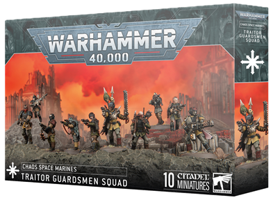 Chaos Space Marines: Traitor Guardsmen PREORDER