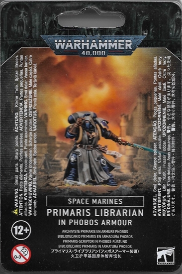 Space Marines: Primaris Librarian in Phobos Armour