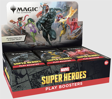 Marvel Super Heroes Play Booster Display (30)