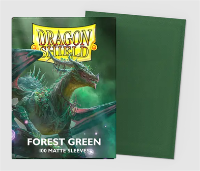 Dragon Shield Standard: Matte Forest Green (100 lommer)