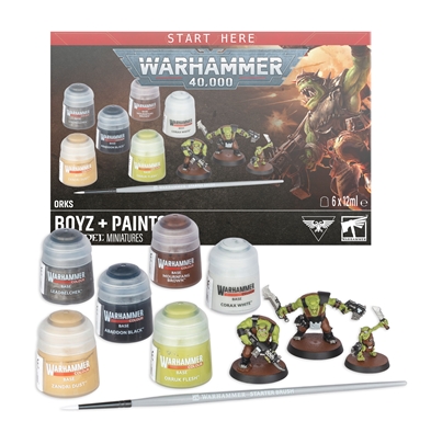 Warhammer 40,000: Orks + Paints PREORDER