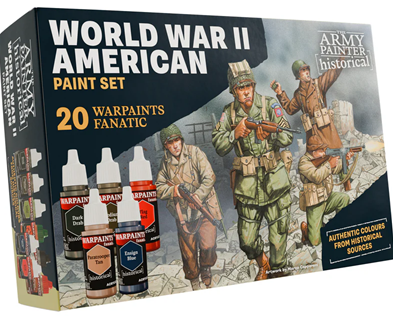 Warpaints Historical: WWII American Paint Set