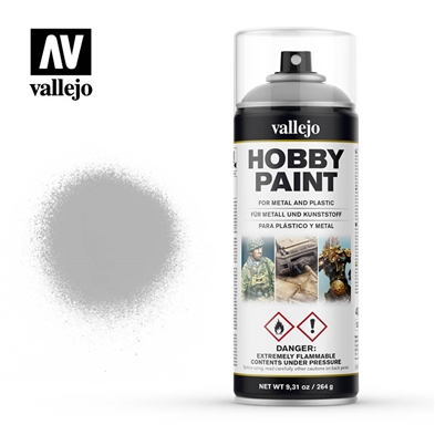 Vallejo Spray: Basic Grey (400ml)