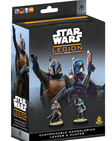 Star Wars Legion: Customizable Mandalorian Leader & Hunter