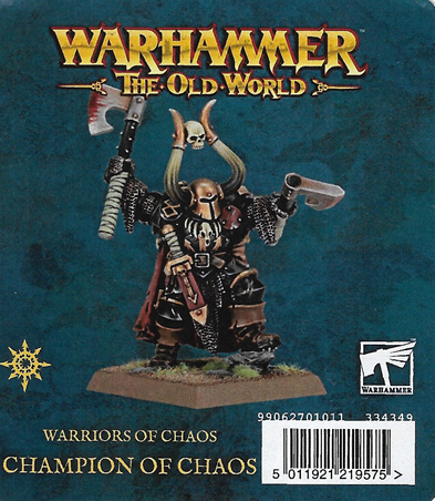 Warriors of Chaos: Champion with 2 handweapons
