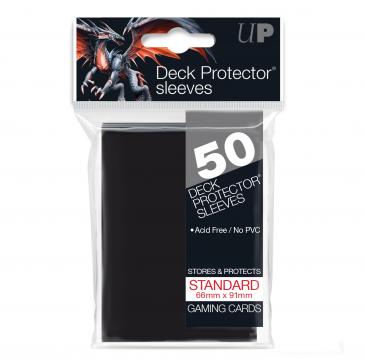 Ultra Pro Standard: Black (50 lommer)