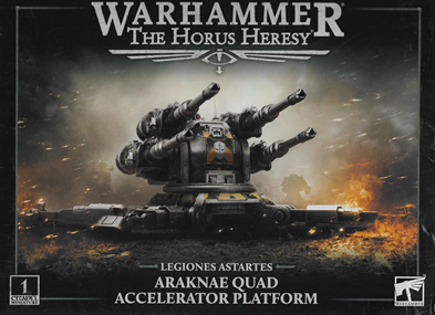 Legiones Astartes: Araknae Quad Accelerator Platform
